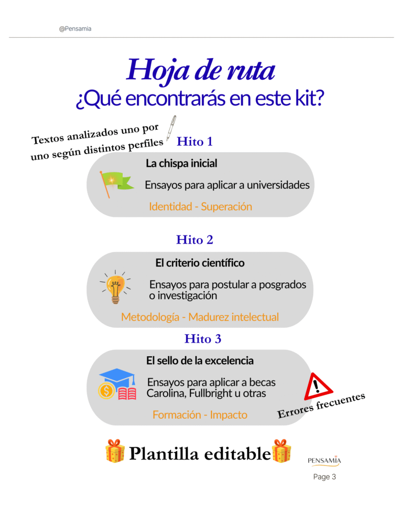 Ejemplo de ensayo analizado para beca PhD